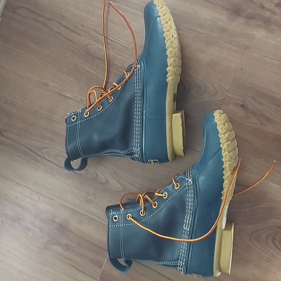 Bean Boots By L.L. Bean 7M Blue - Picture 2 of 6